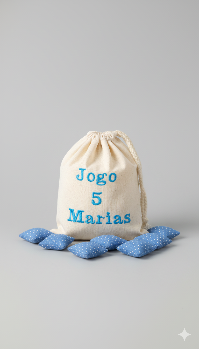 Jogo 5 Marias | Gaurê Coleção Sensorial Intanfil