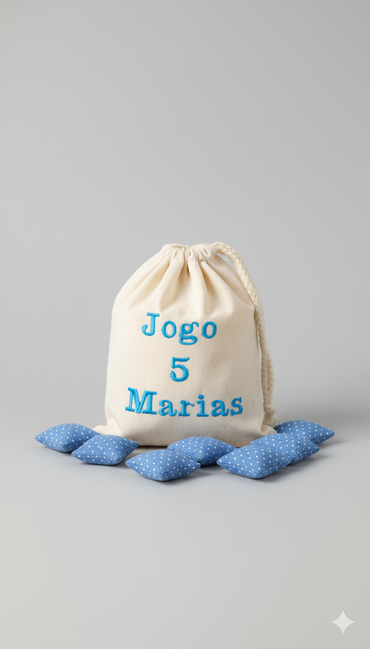 Jogo 5 Marias | Gaurê Coleção Sensorial Intanfil