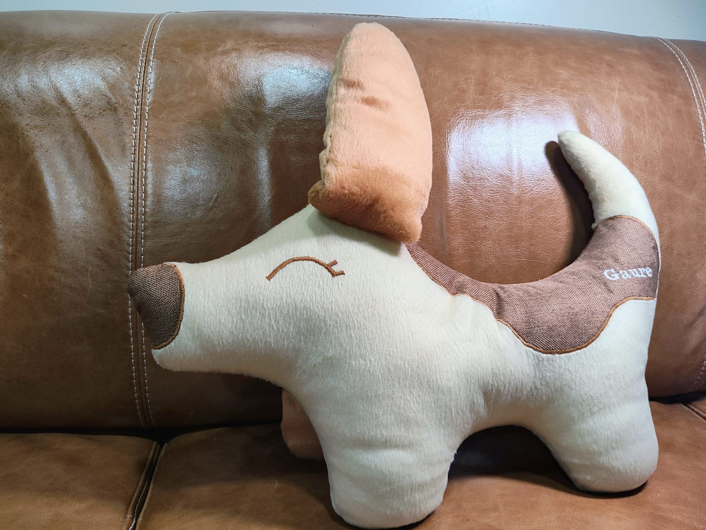 Almofada Sensorial Cachorrinho Caramelo – Coleção Infantil Gaurê