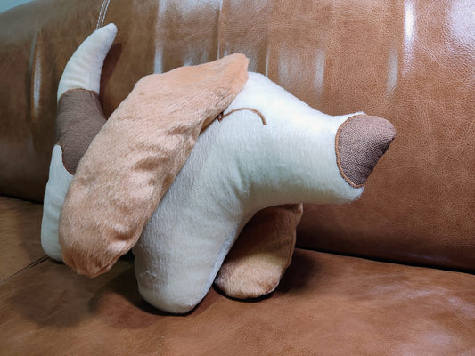 Almofada Sensorial Cachorrinho Caramelo – Coleção Infantil Gaurê