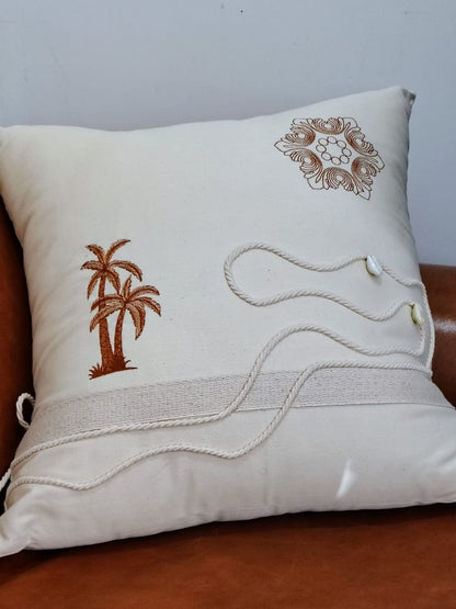 Almofada Decorativa | Coleção Eco Gaurê Conforto natural, design com alma.